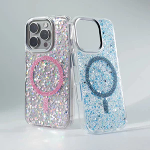 Ốp lưng cứng lấp lánh / acrylic cao cấp tương thích cho iPhone iPhone 12 pro max 13 13Pro 13promax 14 14Pro 14promax 15 15Pro 15Promax 16Promax