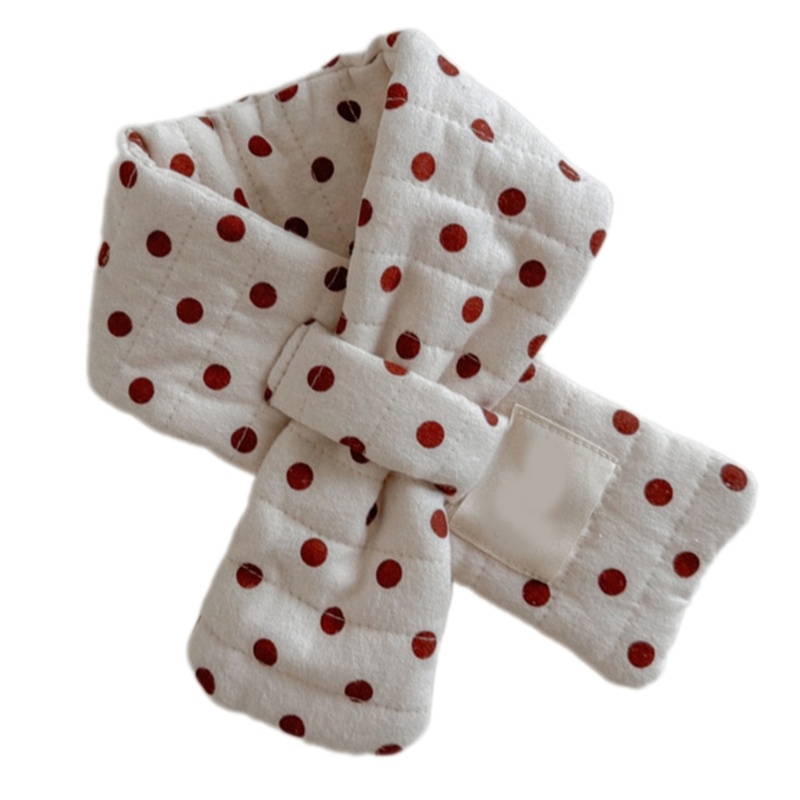 Dasbsug Unisex Trẻ Em Cổ Khăn Cotton Ấm Cổ Thoải Mái Dài Giảm Thanh Cho Bé Trai Bé Gái