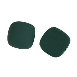 15mm vuông nhỏ màu sơn cao su nhựa miếng dán hoa tai kẹp tóc nữ vỏ điện thoại di động phụ kiện trang sức tự làm chất liệu