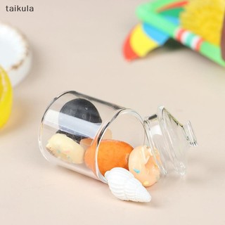 QwQ Bình kẹo thủy tinh borosilicate cao chơi búp bê phụ kiện nhà taikula