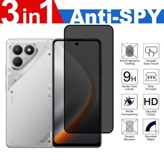 3 trong 1 Cho Tecno Pova 7 4G Kính Cường Lực Chống Gián Điệp Cho Tecno Pova 7 6 Neo Pro Ultra 4G 5G Privacy HD Bảo Vệ Màn Hình Bảo Vệ Toàn Diện Với Bảo Vệ Ống Kính + Phim Mặt Sau