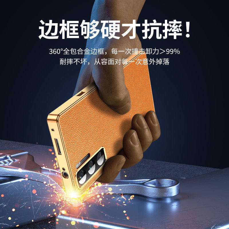 360 Full Case Cho Red Magic 11 10 9 8 Pro Plus Ốp Lưng Kính Cường Lực Da Cho Nubia RedMagic 10S Pro Vỏ Bảo Vệ Hai Mặt