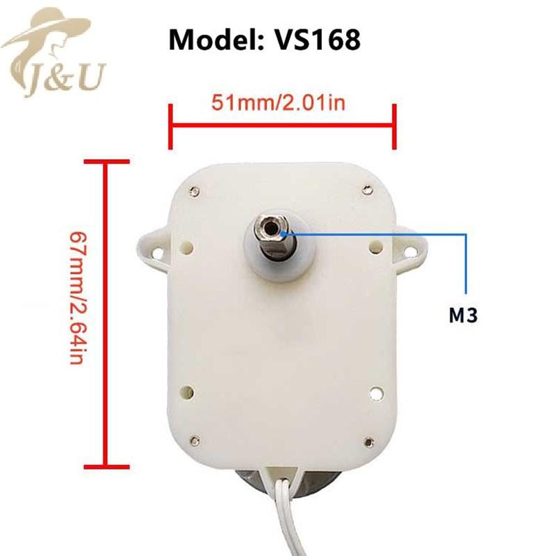 JU Dành Cho VS168 3V Đồng Hồ Winder Động Cơ Tự Động Đồng Hồ Winder Case Shaker Xoay Động Cơ Đồng Hồ Hộp Động Cơ VN