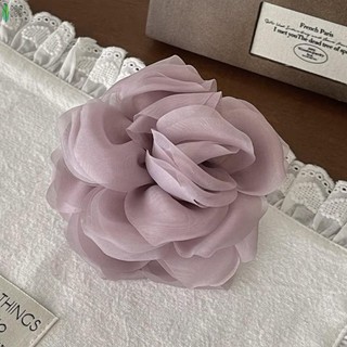 Kẹp Tóc Hai Mặt Hoa Lớn từ Vải Hoa - Quà Tặng Sinh Nhật Charming