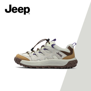 Giày đi bộ đường dài mới dành cho nữ JEEP - Chống trượt, Niche Retro, Huấn luyện viên giải cấu trúc đế dày dành cho thể thao thông thường