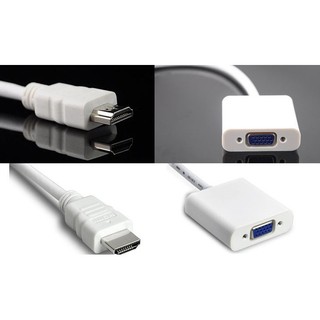 Cáp Chuyển Đổi HDMI Sang VGA – Adapter Kết Nối Máy Tính, Tivi, Máy Chiếu Dễ Dàng