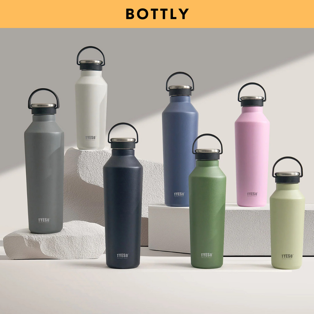 Bình giữ nhiệt thể thao Tyeso Sporty 500ml-750ml-900ml, inox 304, giữ nhiệt lên đến 36h