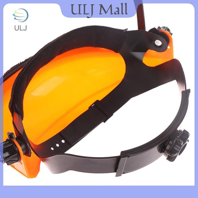 ULJ 1 Chiếc Mũ Bảo Hiểm An Toàn Cắt Cỏ Sân Vườn Bằng Thép Không Gỉ Có Lưới Toàn Mặt Chống Bắn Mặt nạ Bảo Vệ An Toàn Màn Hình Mặt.