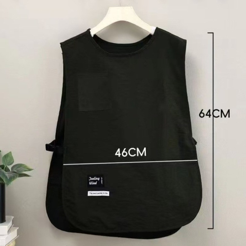 Tạp dề vest,nhà bếp gia đình chống thấm nước Tạp dề Unisex chống bẩn,Tạp dề nấu ăn nhà bếp