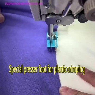 Toplanswatchstore 1PC Nhựa SP-18 Edge Presser Chân nhúng dòng ép chân phẳng ô tô nhựa bò gân cạnh ép chân may phụ kiện VN