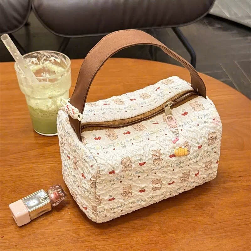 [MUA 2 GIẢM 1%] Túi Đựng Đồ Trang Điểm Makeup Túi Đựng Mỹ Phẩm Du Lịch Túi Vải Có Tay Cầm Lớn MELODY.COSMETIC C598 | BigBuy360 - bigbuy360.vn