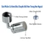 Đầu Nối Vòi Nước Thông Minh Xoay 720 Độ Lắp Chậu Rửa Bát Chén Lavabo Chất Liệu INOX