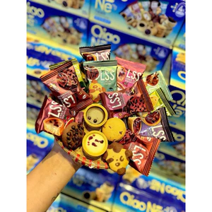 【TÚI 300gr】Bánh Quy Bơ Sữa LSS Mix Vị: Socola, Sữa Chua, Việt Quất Thơm Ngon