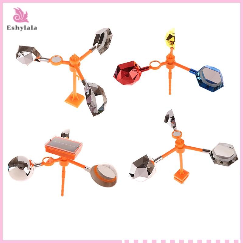 1 Bộ Chống Thấm Nước Năng Lượng Mặt Trời Chim Phản Quang Đuổi Trang Trại Orchard Bird Scaring 360° Cánh quạt chim năng lượng mặt trời xoay [MỚI]