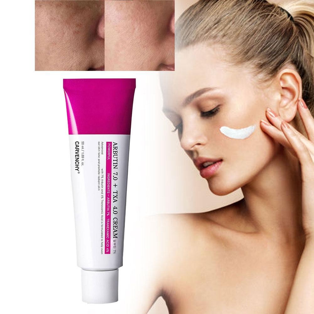50ml Kem Arbutin Làm sáng da tông màu Cải thiện da xỉn màu Kem dưỡng ẩm làm săn chắc da sâu B2y9