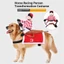 Top Mèo Chó Vui Nhộn Cưỡi Cosplay Hiệp Sĩ Ngựa Kỵ Sĩ Vải Mềm Mại Thoải Mái