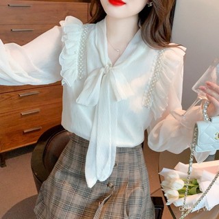 Áo Barong Hiện Đại Filipiniana Phong Cách Châu Á, Chất Liệu Voan Có Nơ Chi Tiết Thanh Lịch