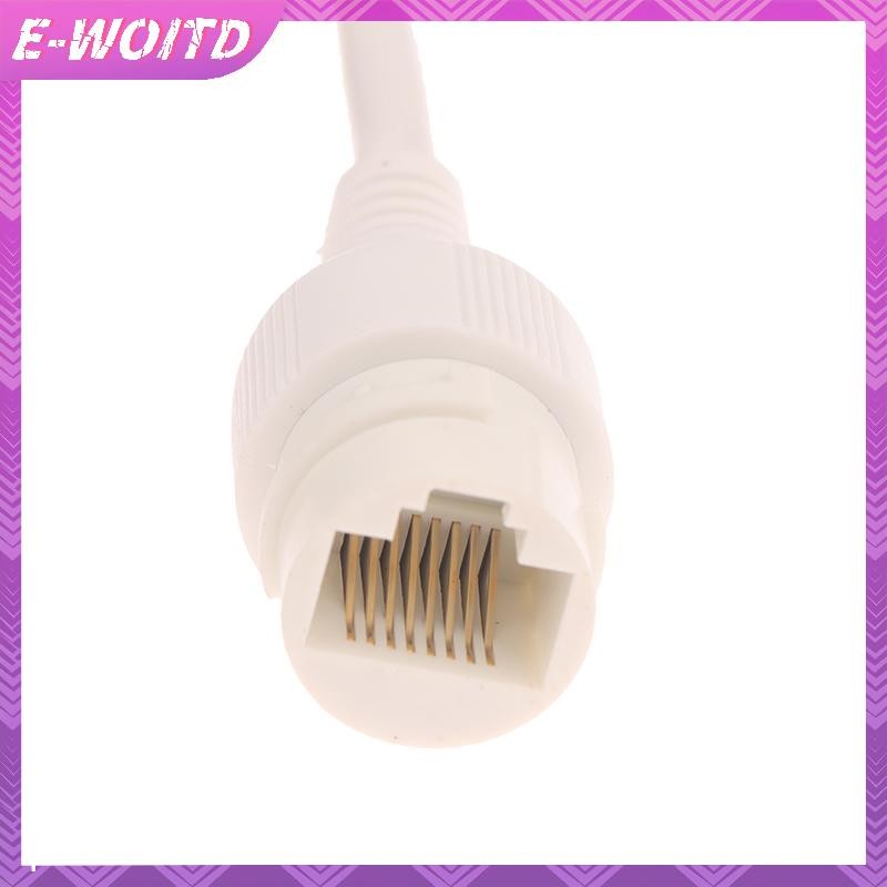 E-WOITD 12Pin 8 / 10Core POE Cổng Mạng Nữ Dây Điện Kết Nối Cáp IP Dome Giám Sát Camera HNVN