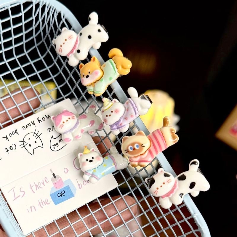 Kẹp tóc hình động vật nhỏ dễ thương vui nhộn