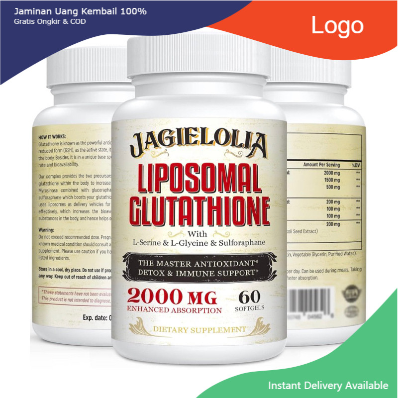 jagielolia liposomal glutathione Viên trắng da giảm nám liều cao 2000mg 60v USA apntly-service The Ordinary Multi-Peptide + Size:50KIT-C
