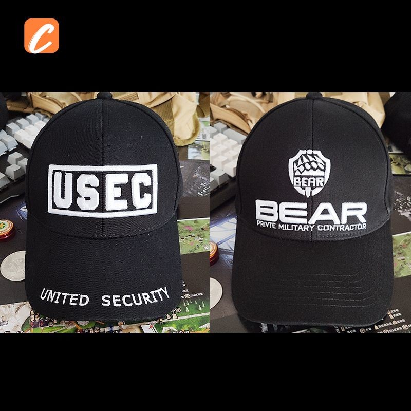 Quạt cosplay mũ bóng chày Bear USEC đen xanh cho trò chơi Escape from Tarkov