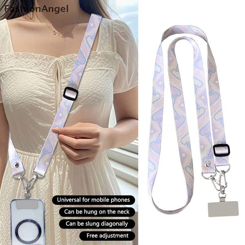 FashionAngel Đa Năng Có Thể Điều Chỉnh Dây Điện Thoại Di Động Cho Đeo Ngang Dây Đeo Cổ Đơn Dây Điện Thoại Dây Chống Mất Dây VN