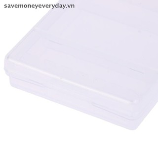 [savemoneyeveryday] Hộp đựng mũi khoan nghệ thuật móng tay vuông 6 lỗ Giá đỡ mài trong suốt Màn hình mũi khoan Dụng cụ sắp xếp móng tay Hộp chống bụi [vn]