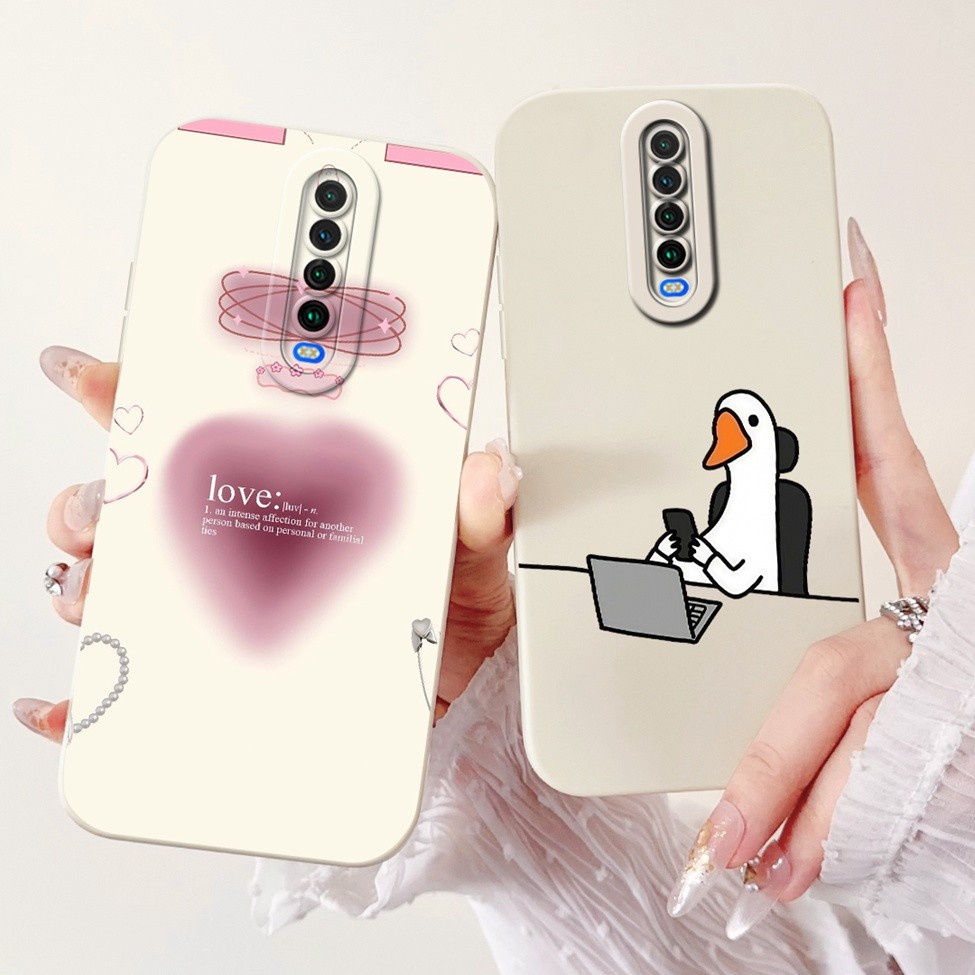 Vỏ Cho Redmi K30 K30i 5G Dành Cho Redmi K30 Ốp Lưng Hoa Thời Trang Sang Trọng Kawaii Mèo Dễ Thương Vỏ Chống Sốc