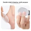 MONOSTYLE Glass Foot Rasp Plate, Peeling Double Sided Foot Scrubber, Exfoliating Glass Foot File Tool Chăm sóc móng chân