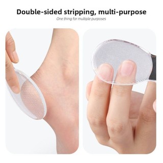 Máy chà sàn chân WEAVELYF, Tấm Rasp chân thủy tinh hai mặt, Dụng cụ tẩy tế bào chết bằng kính Heel File Hard Dead Skin Remover Chăm sóc móng chân