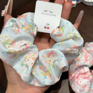 Dễ Thương Cổ KT Mèo Dễ Thương Dây Tóc In Hình Vòng Tóc Cô Gái Ngọt Ngào Trái Tim Phụ Kiện Tóc