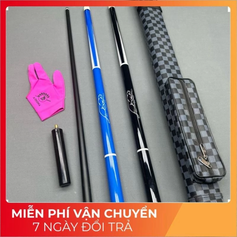 [29CN] Cơ bida PREOAI FULL CARBON COMPOSITE KÈM CHUÔI NỐI