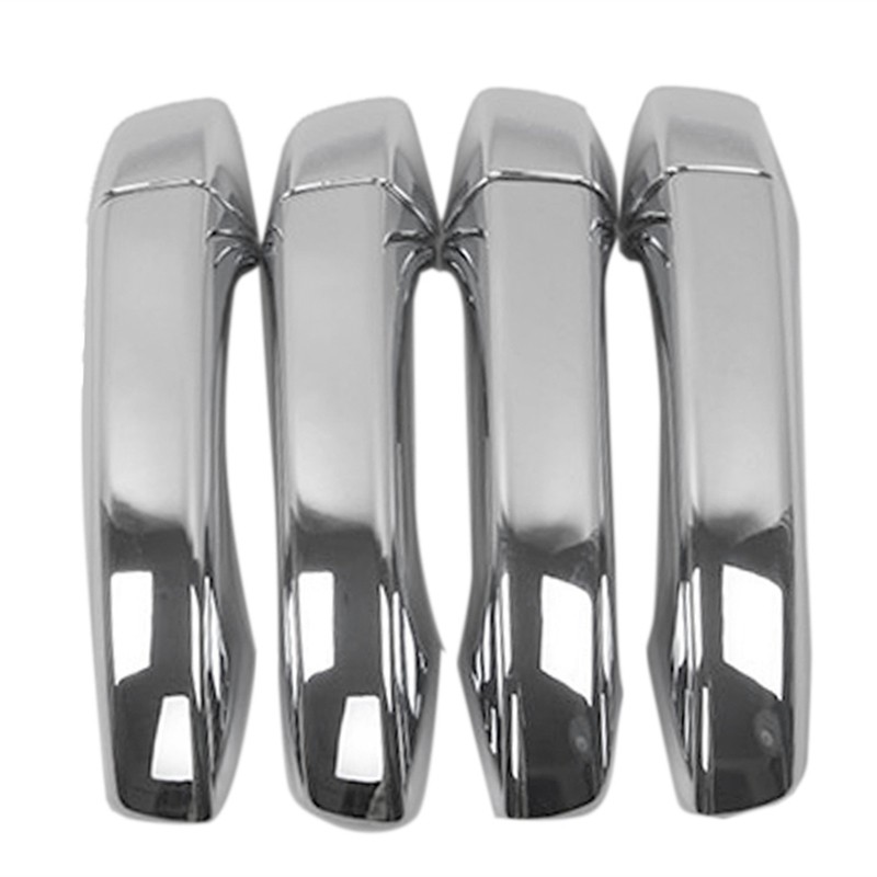 Dành Cho MG ZS 2017-2020 Chrome Tay Nắm Cửa Ô Tô Bao Viền Dán Bên Ngoài Tay Nắm Cửa Bao