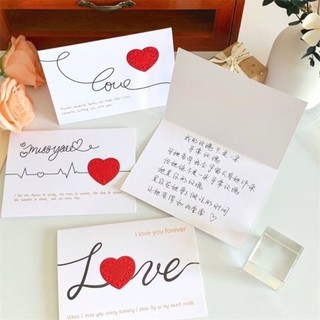 Thiệp Giấy Trái Tim Love Vintage Tặng Quà Sinh Nhật Chúc Mừng Người Yêu Bạn Gái Timo GQ58