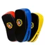 DARON Karate Punching Pad, Tấm đá chân tay bằng da PU cong, Dụng cụ đấm bốc có dây đeo cố định Dày chống mài mòn Boxing Kick Target Muay Thái