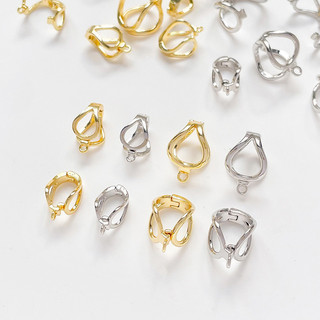 14k Mạ Đồng Vàng Thật Bảo Quản Màu Sắc Mạnh Mẽ Khóa Đa Năng Tự Làm Vòng Tay Vòng Cổ Hoàn Thiện Che Khuyết Điểm Khóa Túi Đính Hạt Khóa Đầu Phụ Kiện