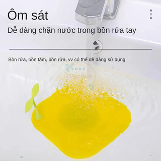 SET 4 Nắp Đậy Cống Thoát Nước Bằng Silicon Chống Mùi Hôi Sáng Tạo Cho Sàn Nhà Tắm (hàng tốt)