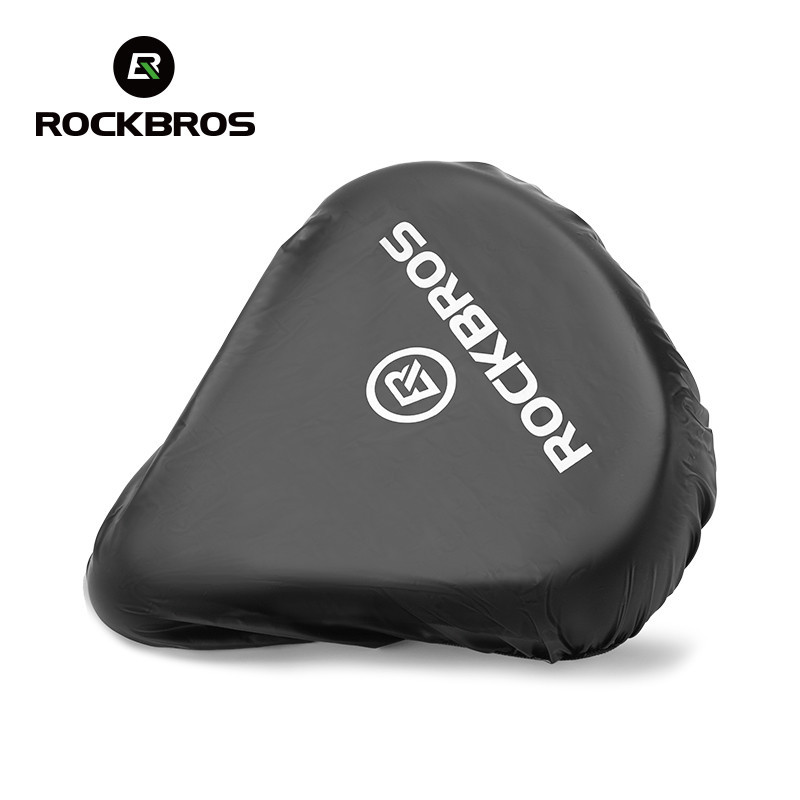 Rockbros Yên Xe Chống Thấm Nước Mưa Bao Da Chống Mưa Co Giãn Di Động Có Thể Gập Lại Bền Ghế Đệm MTB Xe Đạp Đường Bộ Phụ Kiện