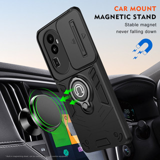 Dành Cho OPPO Reno 10 Pro Plus 5G Ốp điện thoại Có Chân Đế Giáp Lưng TPU Mềm Edge Bảo Vệ Ống Kính Máy Ảnh Chống Sốc Mỏng Bao