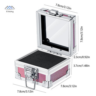 ELBBKG 25 Khe Cắm Móng Tay Nghệ Thuật Mài Bit Hiển Thị Giá Đỡ Móng Mũi Hộp Bảo Quản Giá Đỡ Đứng Hộp Bảo Quản Giá Trưng Bày Mới