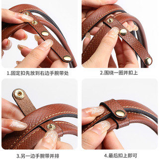Túi Longxiang dây đeo vai khóa cố định Longxiang tay cầm dài cỡ lớn vừa khóa điều chỉnh chống trượt Túi xách tay longchamp khóa điều chỉnh dây đeo da bò lớp đầu tiên