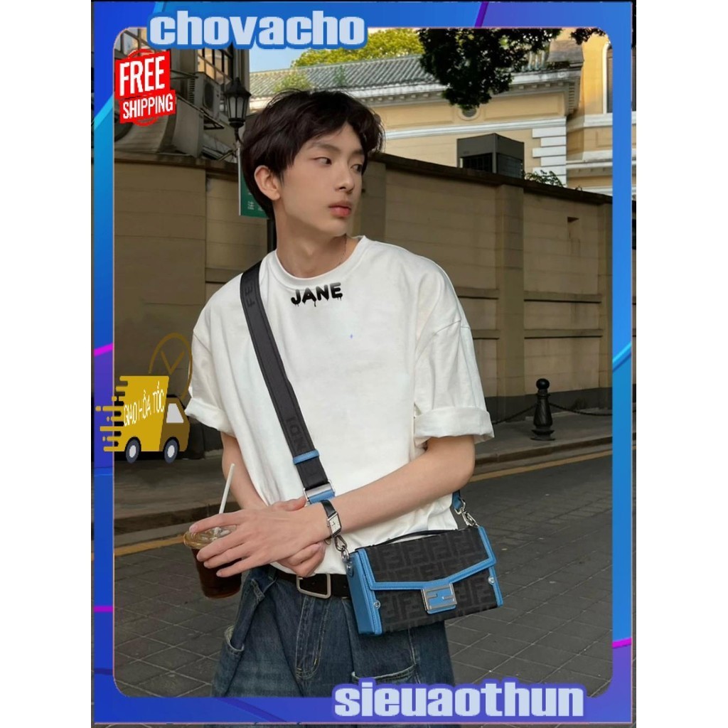 Áo thun Stee Cổ tròn JANE Localbrand ICVCVNI Unisex