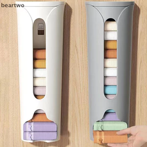 < Beartwo > Túi Nhựa Bảo Quản Tủ Quần Áo Treo Tường Tổ Chức Túi Đựng Rác Hộp Bảo Quản Nhà Bếp Túi Nhựa Phụ Kiện Nhà Bếp Đẹp