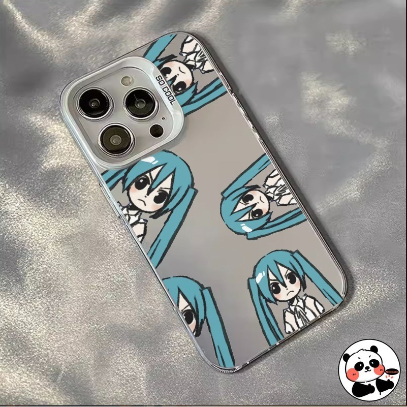 Vỏ Hatsune Miku Cho Realme 12 12X 11 11X C67 4G 5G C55 C53 N53 Note 50 GT5 Pro C31 C30 C33 C30S C21 C17 7i C11 C25 C25S C15 Vỏ Điện Thoại Chống Sốc Cứng Hoạt Hình Dễ Thương Anime