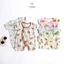 LPMom Bộ body ngắn tay nút chéo hoat tiết đáng yêu cho bé 3-9kg Gối BéBi SHOP