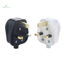 Phích Cắm Điện Có Thể Tháo Rời Loại G Trắng Đen 3 Pin UK Main Plug 13A Thiết Bị Lắp Ráp Dây Điện Cầu Chì Đầu Nối Dây mới
