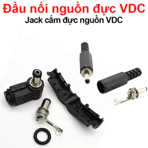 Đầu nối nguồn, jack cắm đực nguồn DC