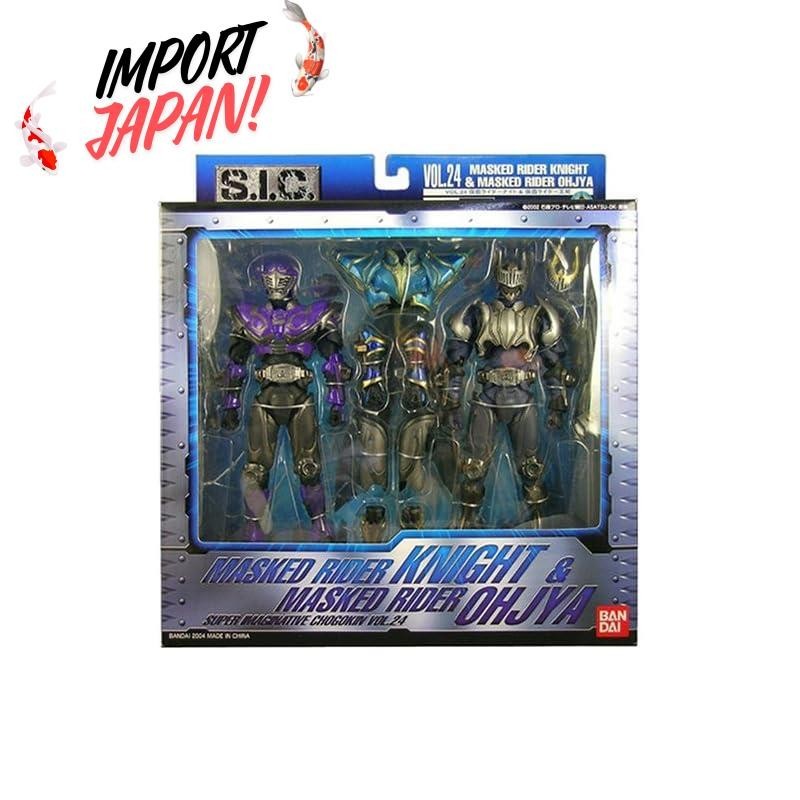 【Import Japan】S.I.C. Vol. 24 Kamen Rider Knight & King Snake | Shopee ...