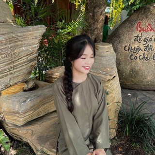 Áo lam vạt hò đi chùa màu mới, pháp phục truyền thống