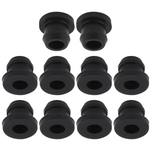 OXXGGKAO 10 Cái Grat Chống Trầy Xước Grommet Kit Grommets Phần Chịu Nhiệt Grate Pad Phụ Kiện Màu Đen